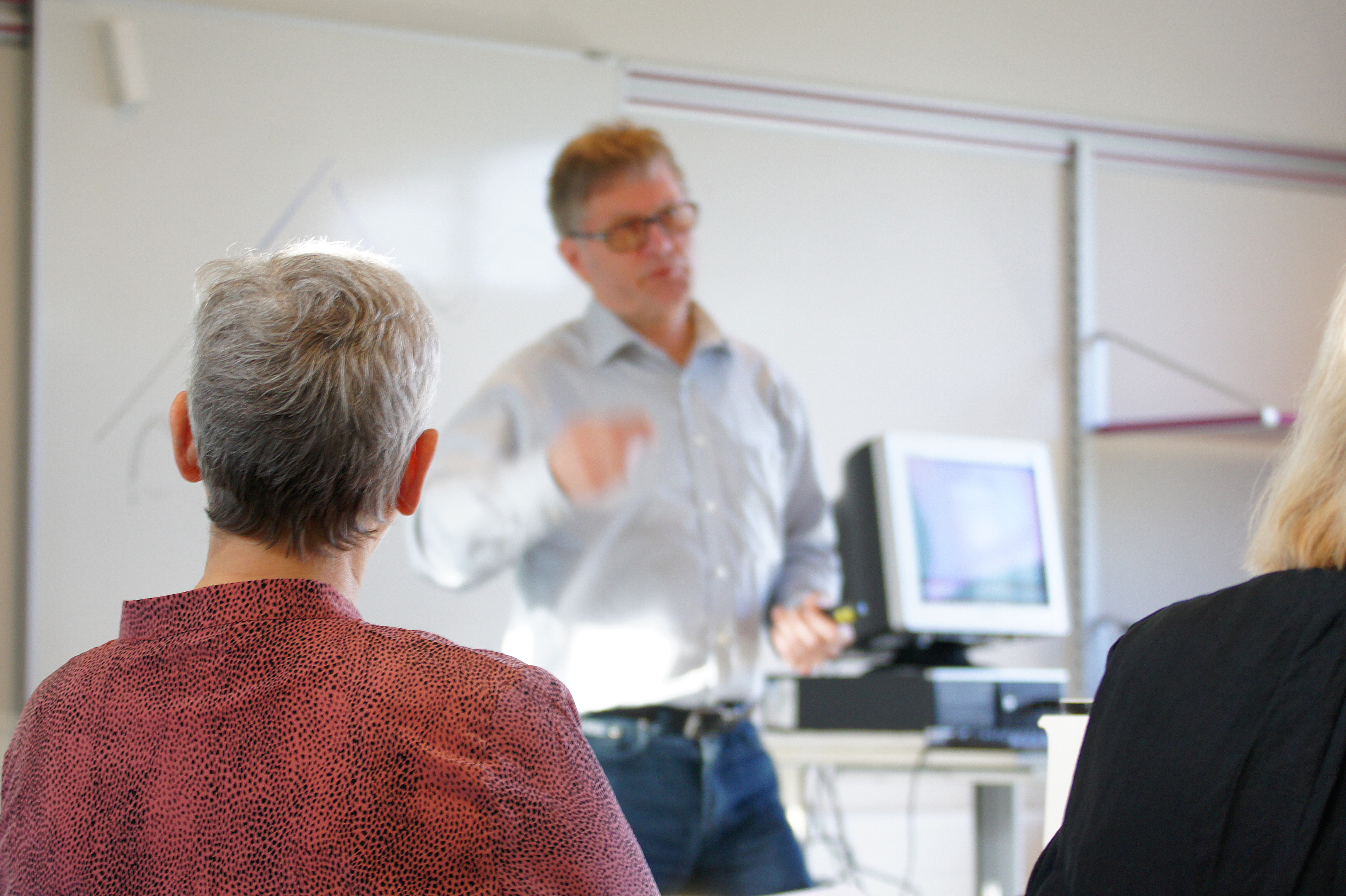 Presentation at Dania conducted by teacher